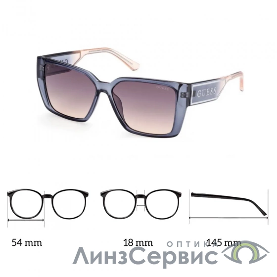солнцезащитные очки guess 7818 92b  в салоне ЛинзСервис
