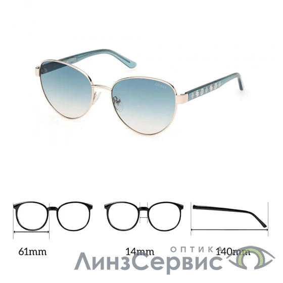 солнцезащитные очки guess 00101 32p  в салоне ЛинзСервис